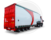 Curtain Sider Semi Trailer